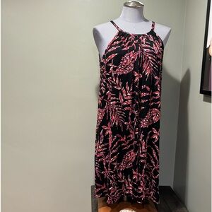 Artisan NY Black And Red Dress.  Size Large